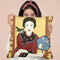 Chinese Woman And Fan Throw Pillow By Sally B