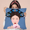 Chinese Woman Holding Flower Throw Pillow By Sally B