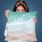 Aerial Ocean Throw Pillow By Sisi And Seb