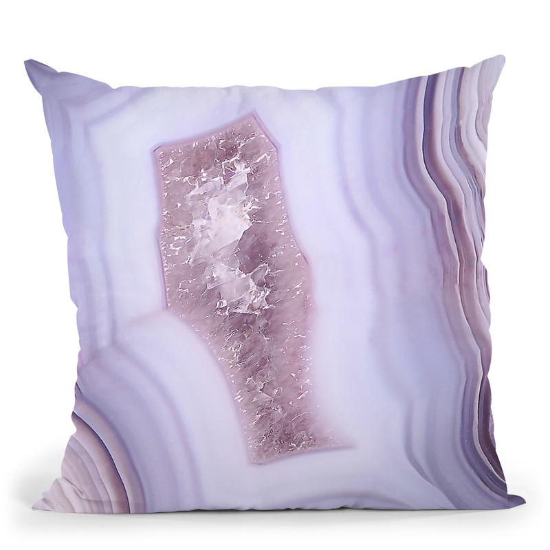 Agate Throw Pillow By Sisi And Seb