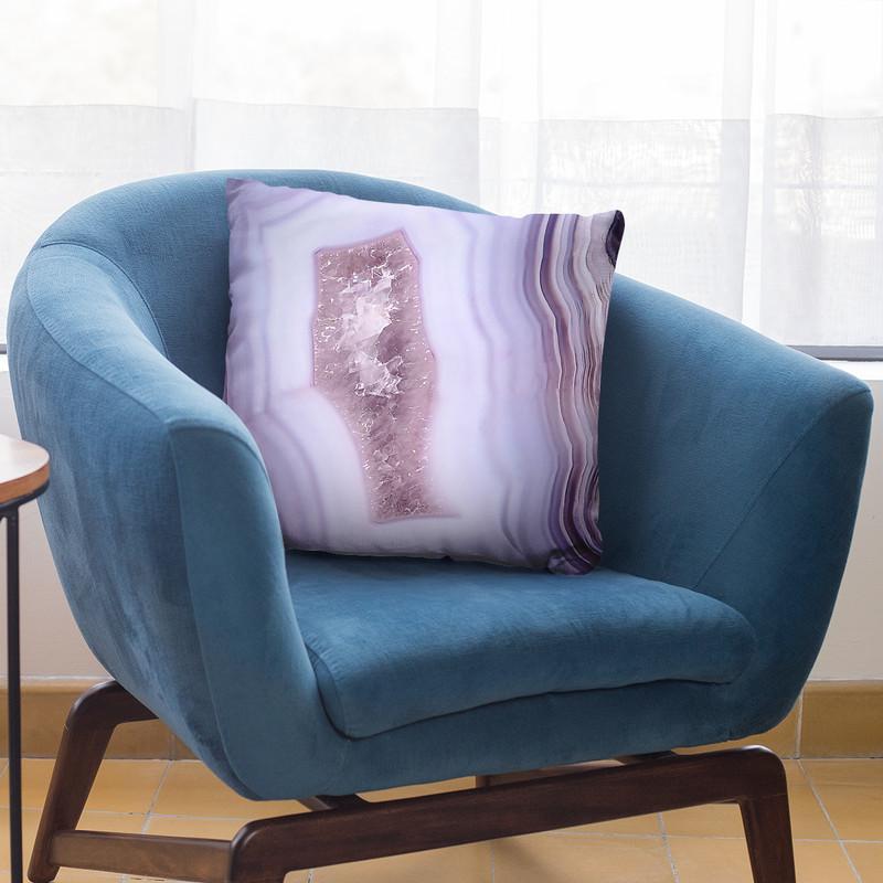Agate Throw Pillow By Sisi And Seb