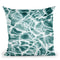 Aqua Throw Pillow By Sisi And Seb