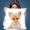 Baby Fox Throw Pillow By Sisi And Seb