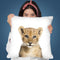 Baby Lion Throw Pillow By Sisi And Seb