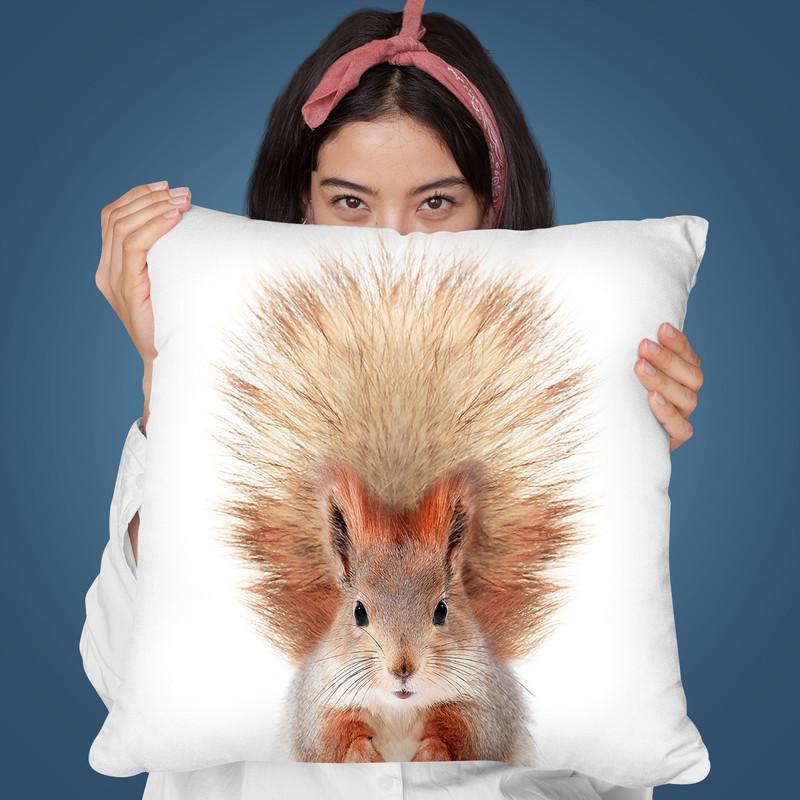 Baby Squirrel Throw Pillow By Sisi And Seb