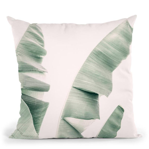Banana Blush Throw Pillow By Sisi And Seb