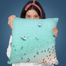 Beach Day Throw Pillow By Sisi And Seb