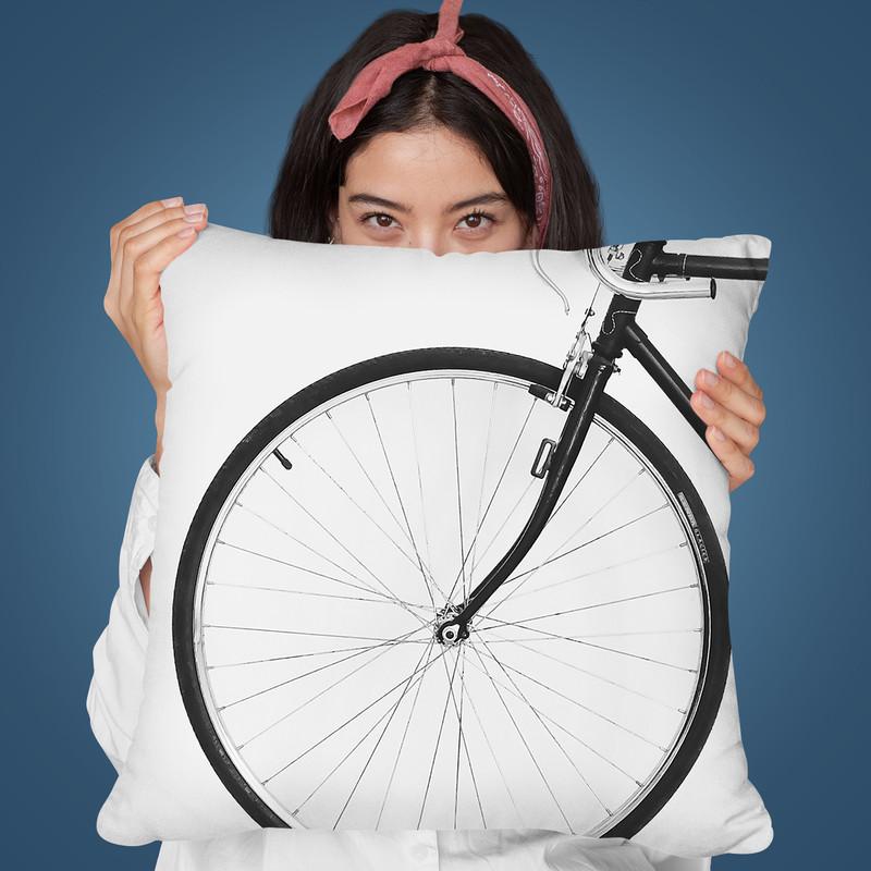 Bicycle Throw Pillow By Sisi And Seb
