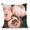 Blush Peony Throw Pillow By Sisi And Seb