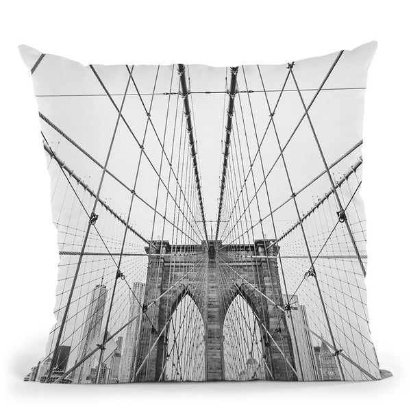 Brooklyn Bridge Throw Pillow By Sisi And Seb