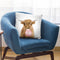Bubble Gum Cow Throw Pillow By Sisi And Seb