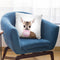 Bubble Gum Deer Throw Pillow By Sisi And Seb