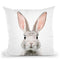 Bunny Face Throw Pillow By Sisi And Seb