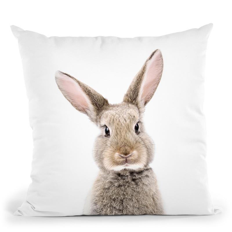Bunny Throw Pillow By Sisi And Seb