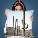 Diptych Cactus Throw Pillow By Sisi And Seb