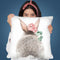 Flower Crown Bunny Ii Throw Pillow By Sisi And Seb
