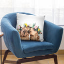 Flowers In Her Hair Throw Pillow By Sisi And Seb