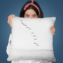Flying Birds Throw Pillow By Sisi And Seb