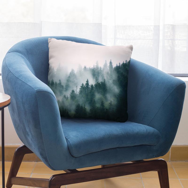 Fog And Forest Throw Pillow By Sisi And Seb