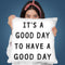 Good Day Throw Pillow By Sisi And Seb