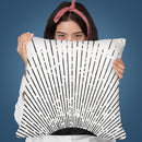 Graphic Sun Throw Pillow By Sisi And Seb