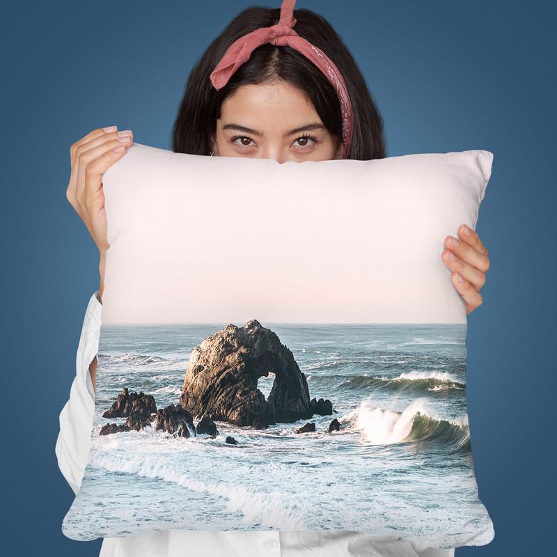 Heart Rock Throw Pillow By Sisi And Seb