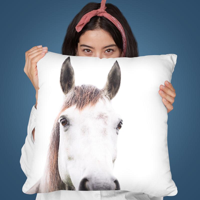 Horse Throw Pillow By Sisi And Seb