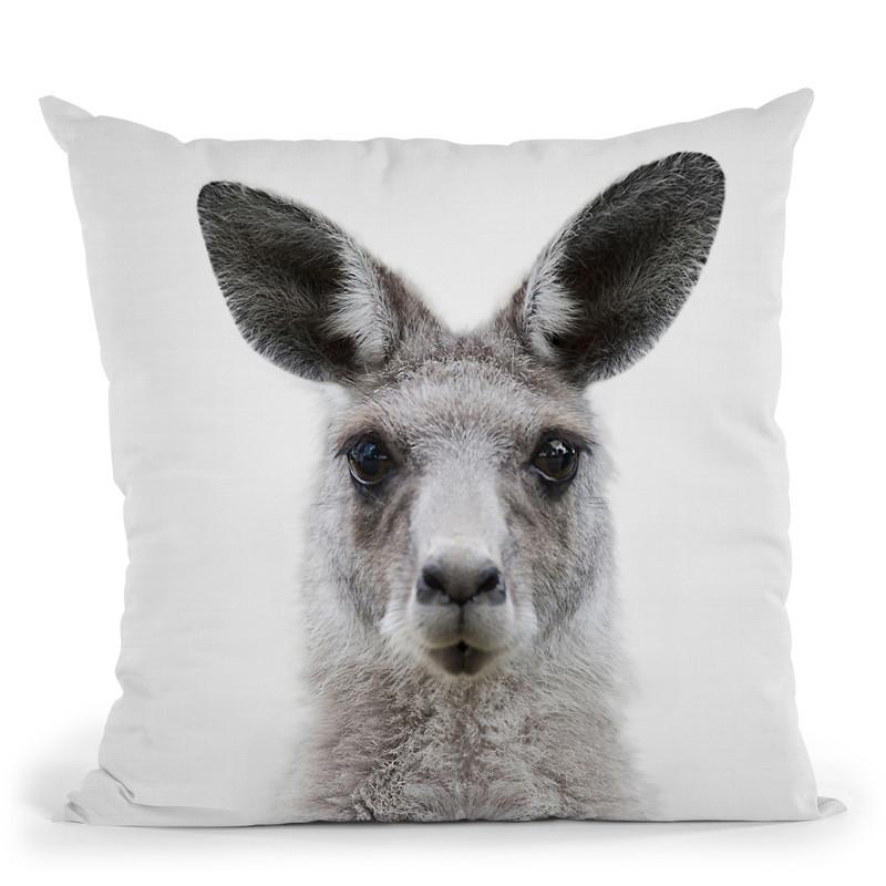 Kangaroo Throw Pillow By Sisi And Seb