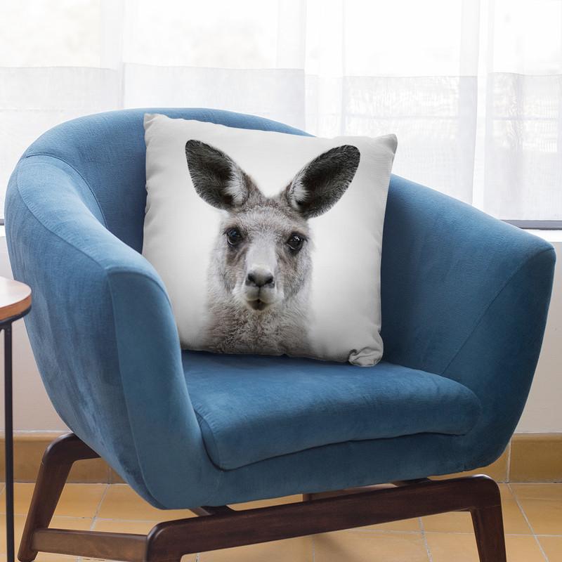 Kangaroo Throw Pillow By Sisi And Seb