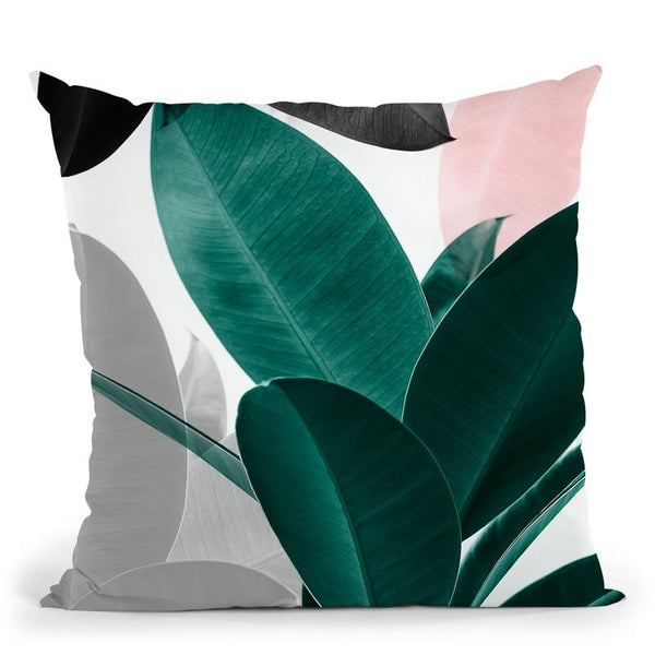 Leaf Play Throw Pillow By Sisi And Seb