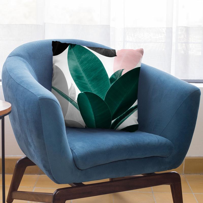 Leaf Play Throw Pillow By Sisi And Seb