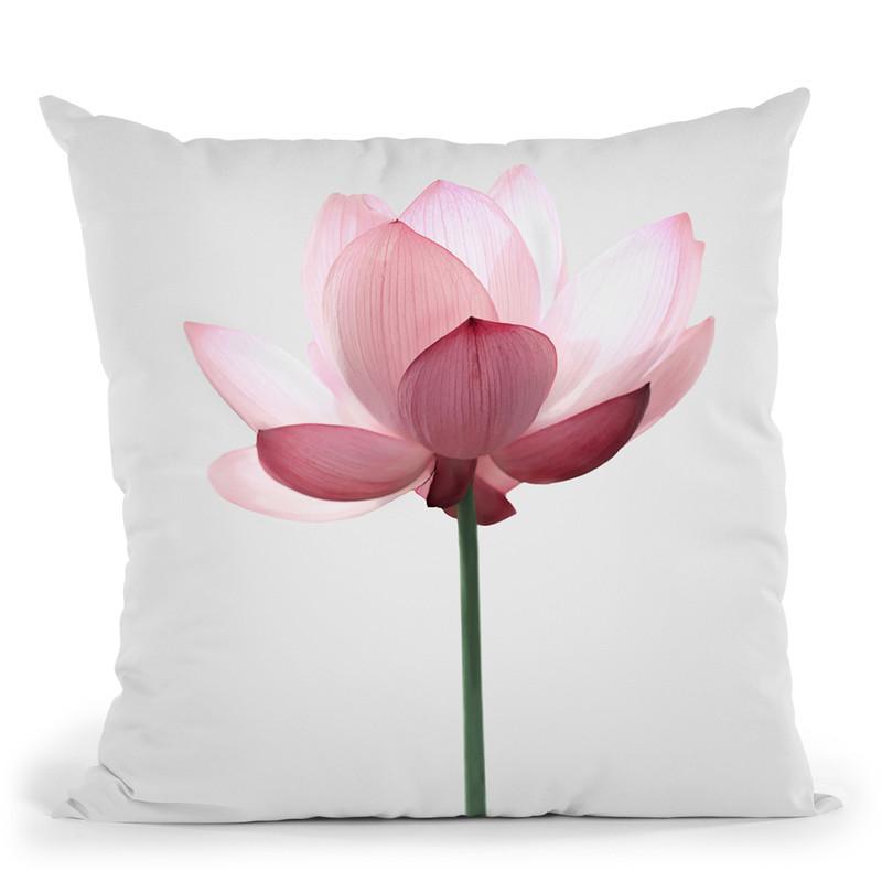 Lotus Throw Pillow By Sisi And Seb