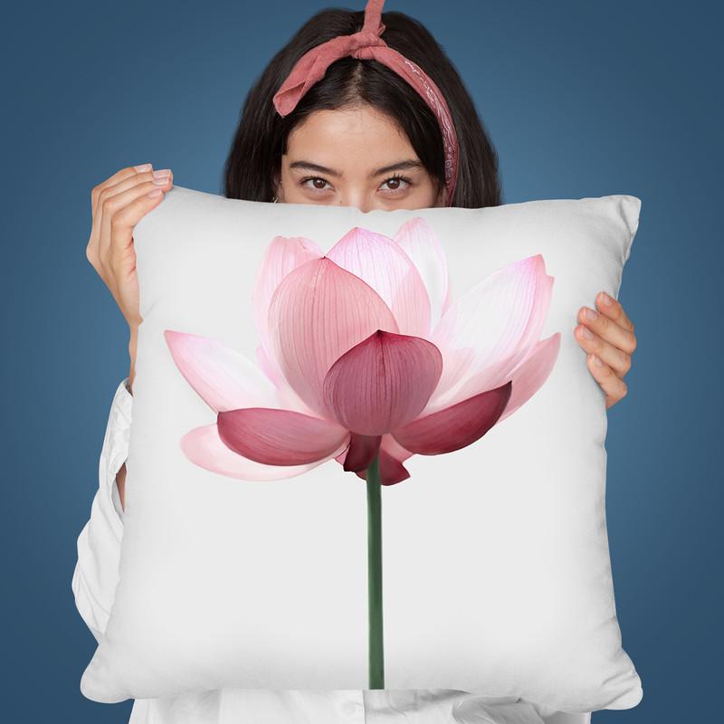 Lotus Throw Pillow By Sisi And Seb