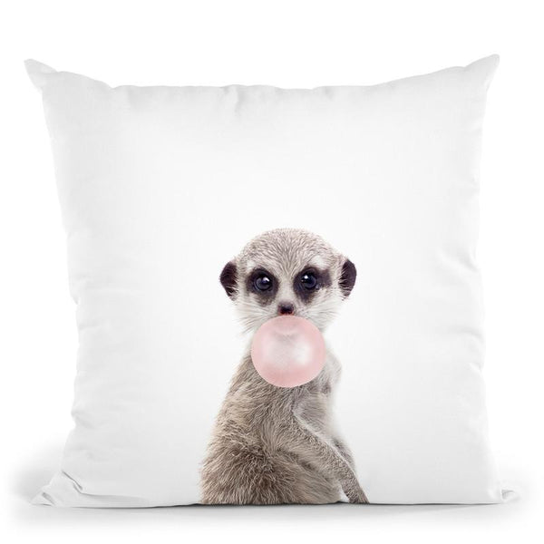 Meerkat Throw Pillow By Sisi And Seb