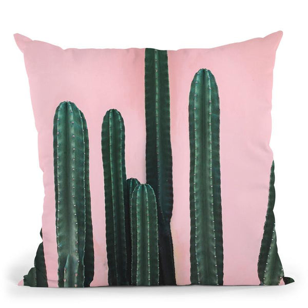 Mexican Cactus I Throw Pillow By Sisi And Seb