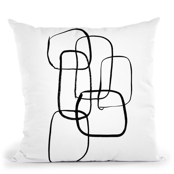 Minimal Sauares Throw Pillow By Sisi And Seb