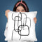 Minimal Sauares Throw Pillow By Sisi And Seb