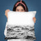 Minimalist Ocean Throw Pillow By Sisi And Seb