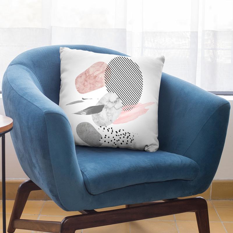 Modern Marblei Throw Pillow By Sisi And Seb