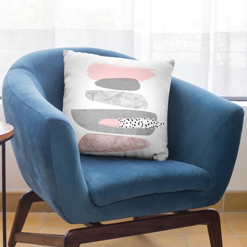 Modern Marbleiii Throw Pillow By Sisi And Seb
