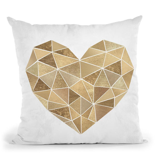 Mosaic Heart Throw Pillow By Sisi And Seb