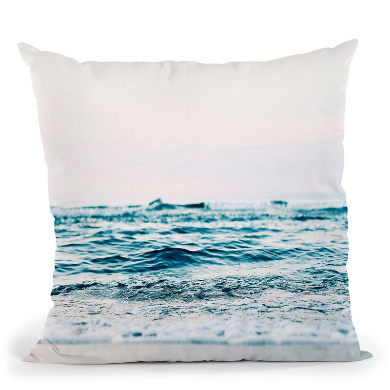 Ocean Wave Throw Pillow By Sisi And Seb