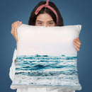 Ocean Wave Throw Pillow By Sisi And Seb