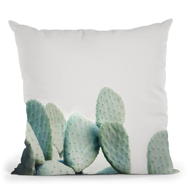 Opuntia Cactus Throw Pillow By Sisi And Seb