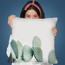 Opuntia Cactus Throw Pillow By Sisi And Seb