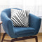 Palm Leaf Bw Throw Pillow By Sisi And Seb