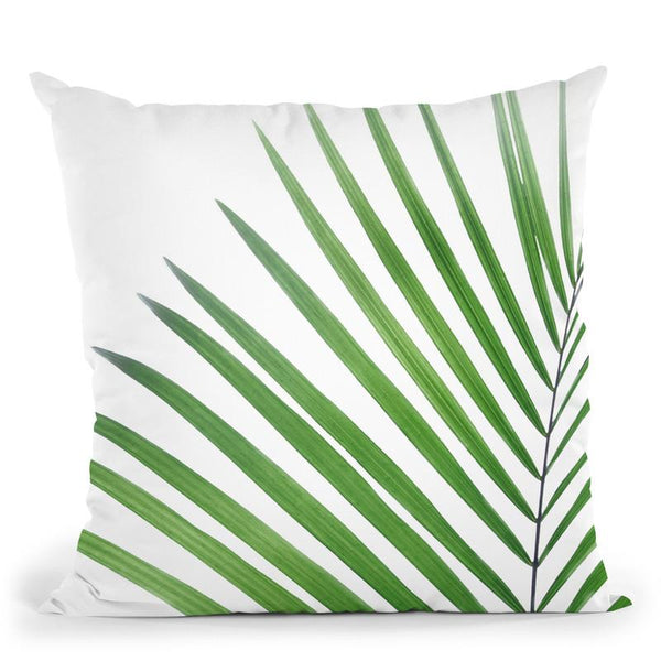 Palm Leaf Throw Pillow By Sisi And Seb