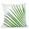 Palm Leaf Throw Pillow By Sisi And Seb