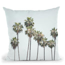 Palm Trees Ii Throw Pillow By Sisi And Seb