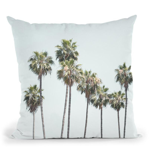 Palm Trees Ii Throw Pillow By Sisi And Seb